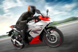 Suzuki-Gixxer-SF Red Bike image